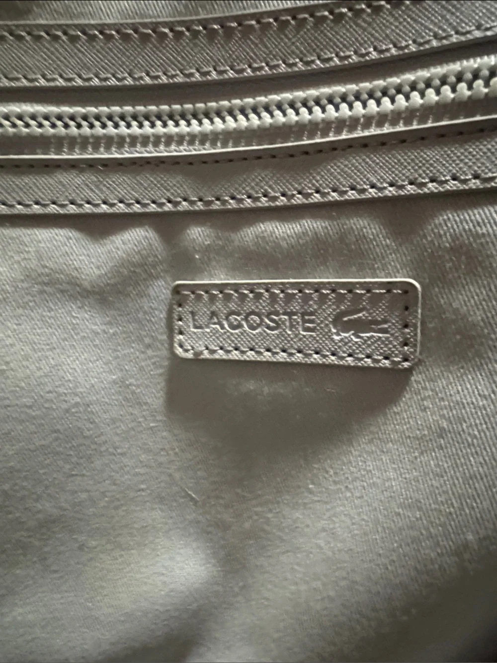 Lacoste Black Nylon Tote Bag - Classic Everyday Carry